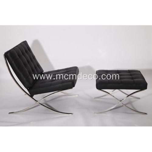 Barcelona Leather Lounge Chair replica